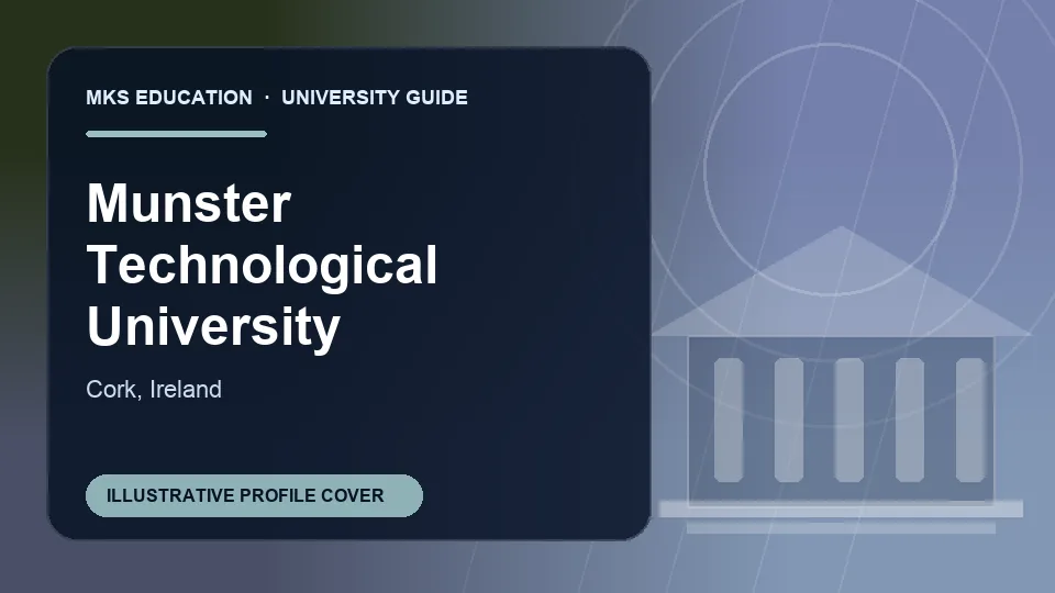 Illustrative MKS Education profile cover for Munster Technological University in Ireland