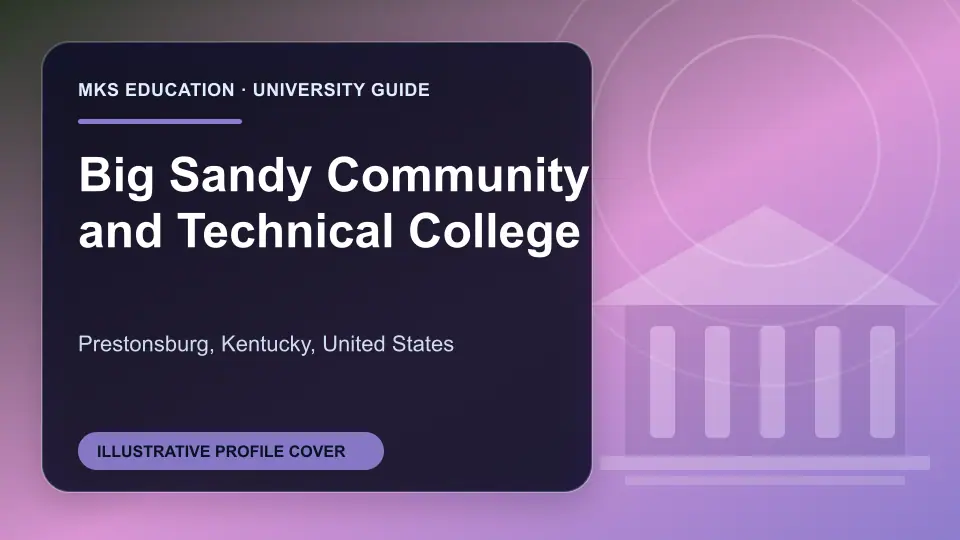 Illustrative MKS Education profile cover for Big Sandy Community and Technical College in the USA