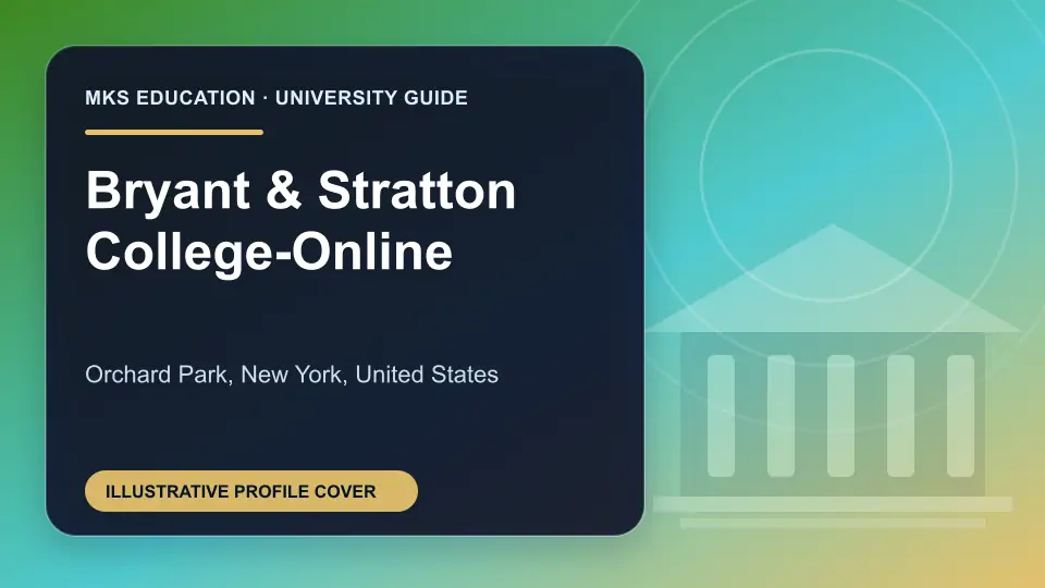 Illustrative MKS Education profile cover for Bryant & Stratton College-Online in the USA