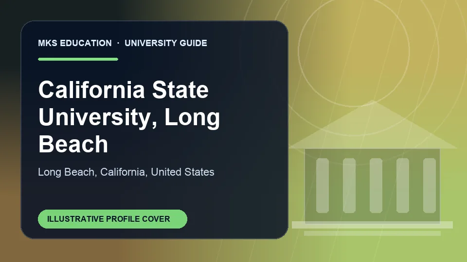 Illustrative MKS Education profile cover for California State University, Long Beach in United States