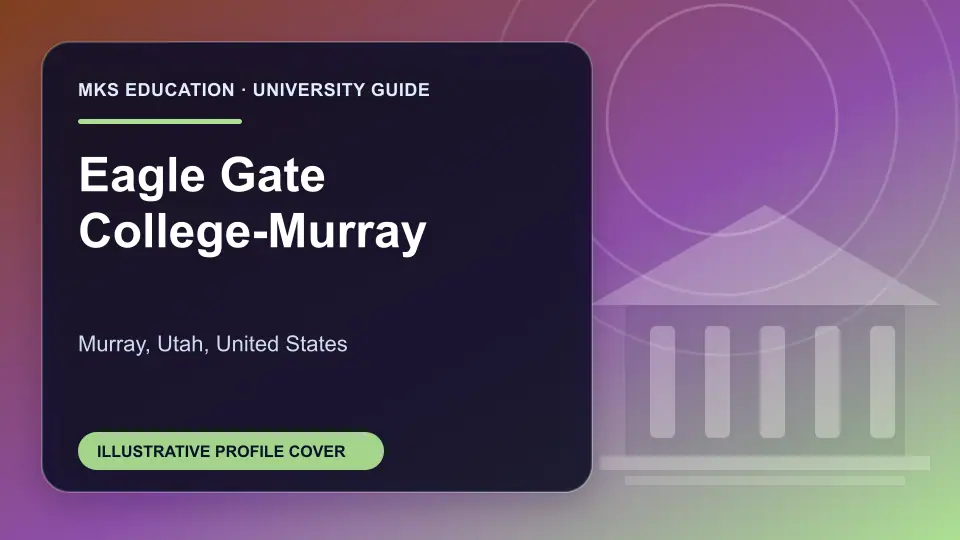 Illustrative MKS Education profile cover for Eagle Gate College-Murray in the USA