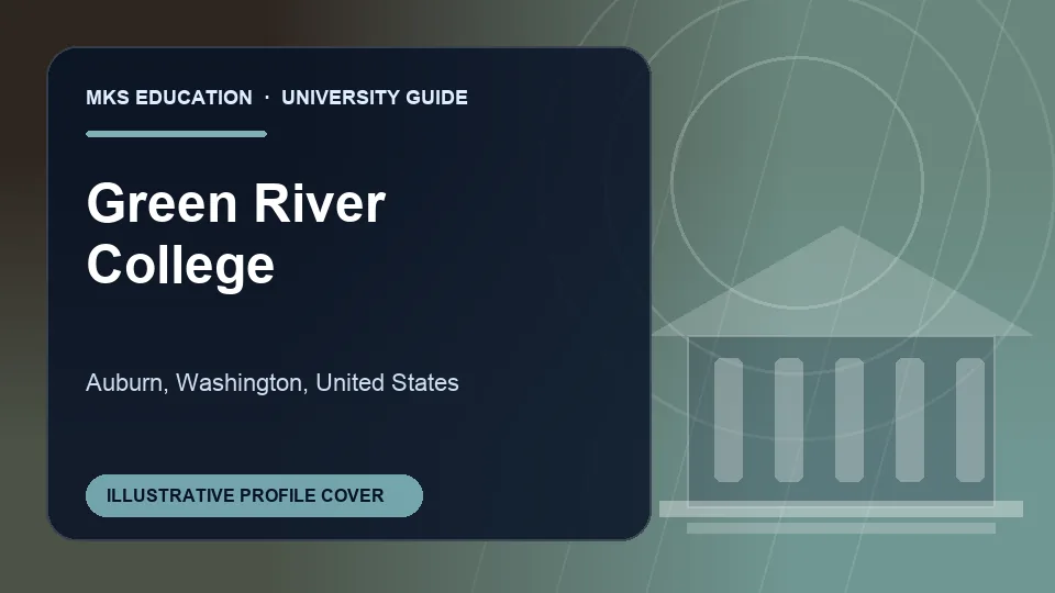 Illustrative MKS Education profile cover for Green River College in United States