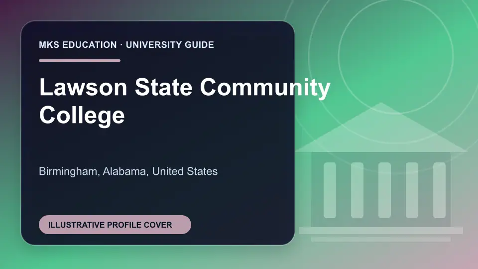 Illustrative MKS Education profile cover for Lawson State Community College in the USA