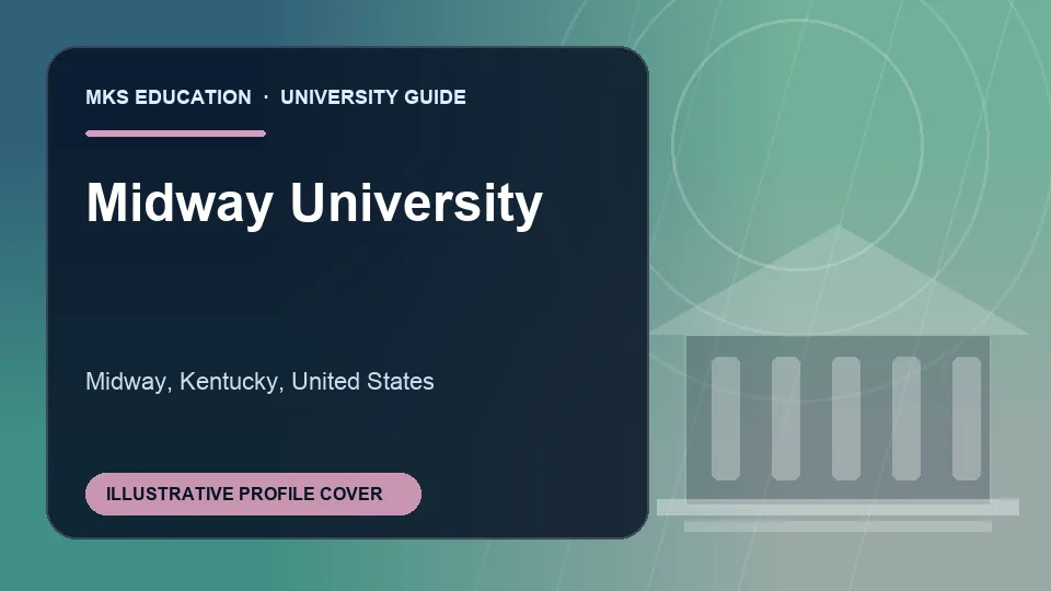 Illustrative MKS Education profile cover for Midway University in United States