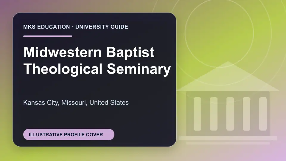 Illustrative MKS Education profile cover for Midwestern Baptist Theological Seminary in the USA