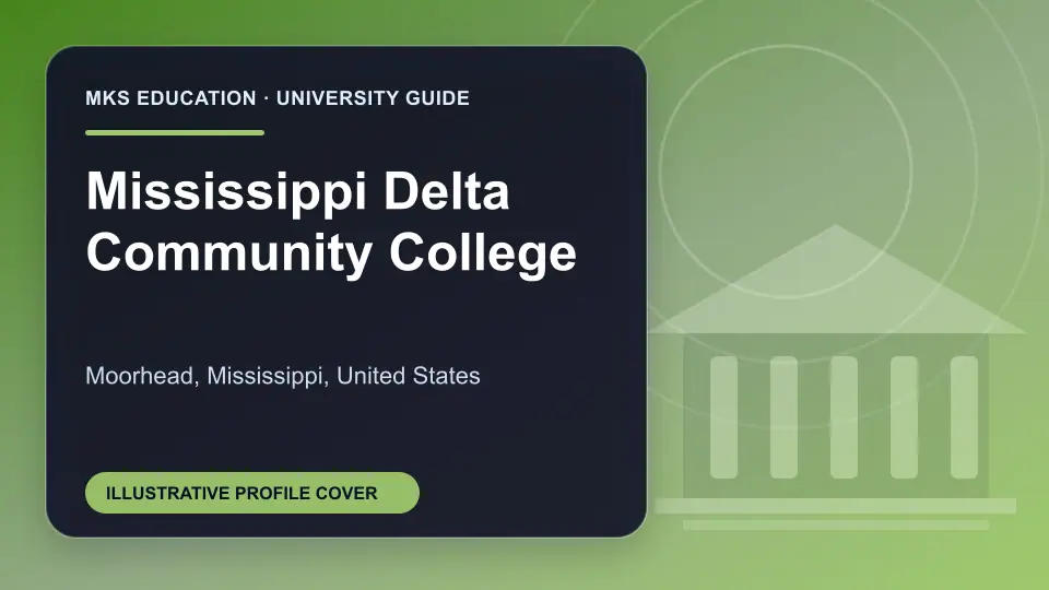 Illustrative MKS Education profile cover for Mississippi Delta Community College in the USA