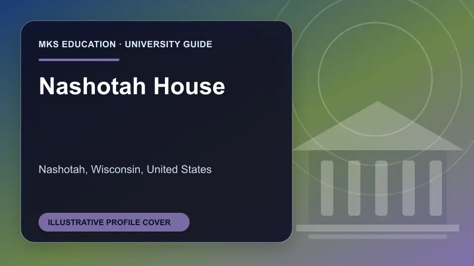 Illustrative MKS Education profile cover for Nashotah House in the USA