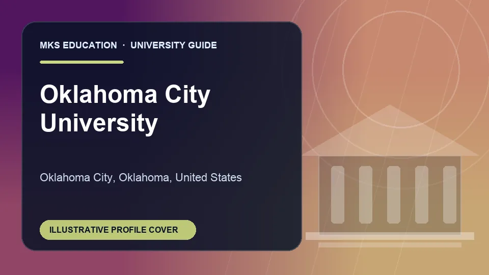 Illustrative MKS Education profile cover for Oklahoma City University in United States