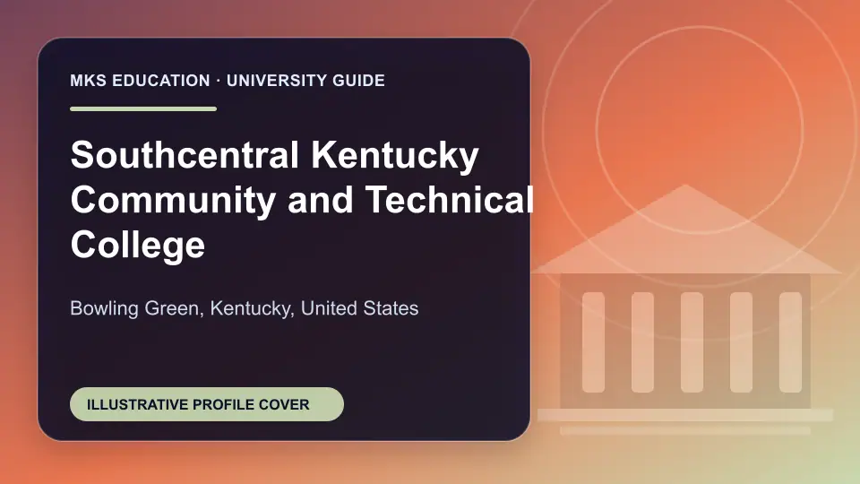 Illustrative MKS Education profile cover for Southcentral Kentucky Community and Technical College in the USA