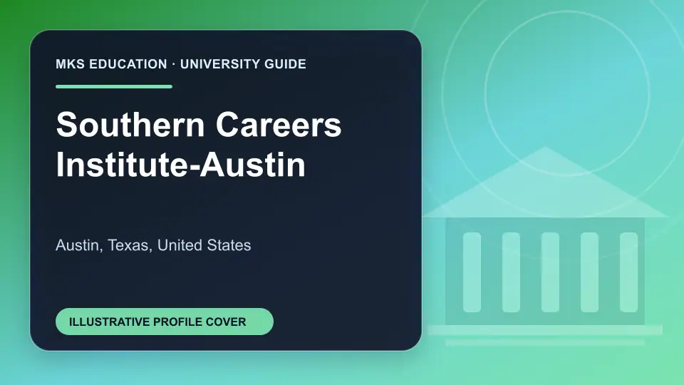 Illustrative MKS Education profile cover for Southern Careers Institute-Austin in the USA