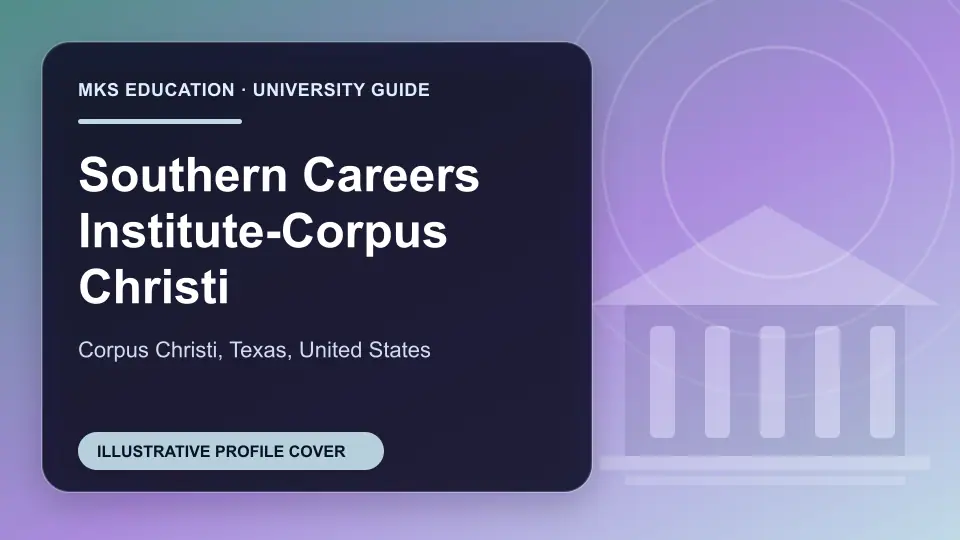 Illustrative MKS Education profile cover for Southern Careers Institute-Corpus Christi in the USA