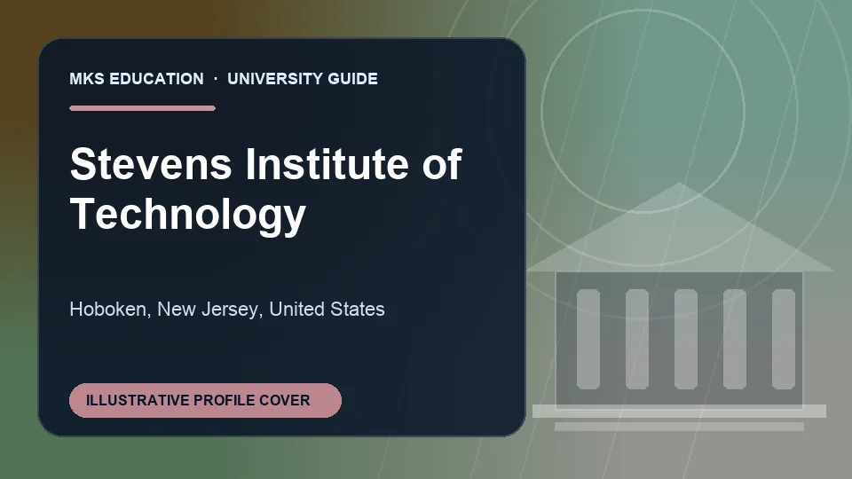 Illustrative MKS Education profile cover for Stevens Institute of Technology in United States