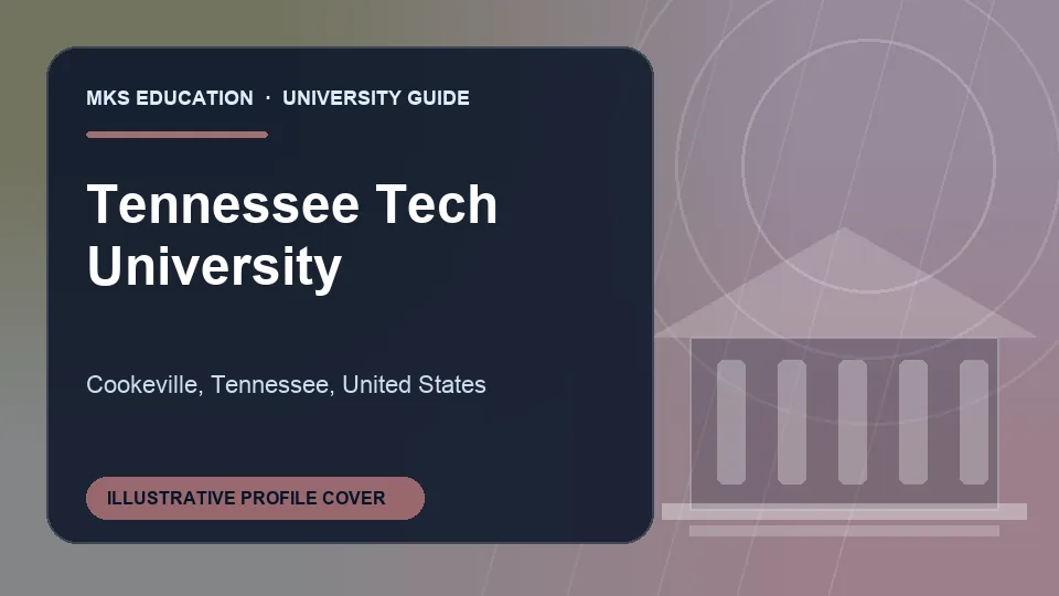 Illustrative MKS Education profile cover for Tennessee Tech University in the USA