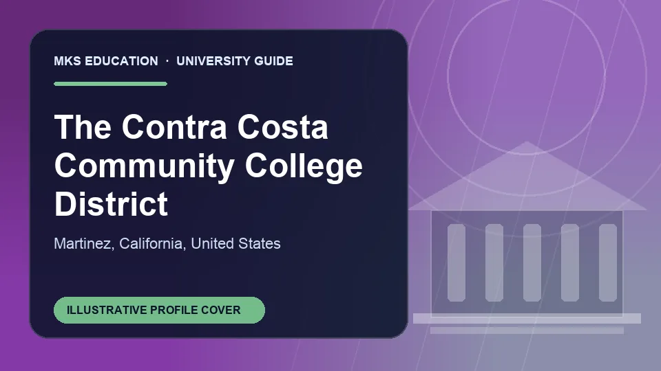 Illustrative MKS Education profile cover for The Contra Costa Community College District in United States