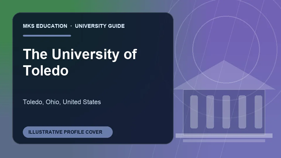 Illustrative MKS Education profile cover for The University of Toledo in United States