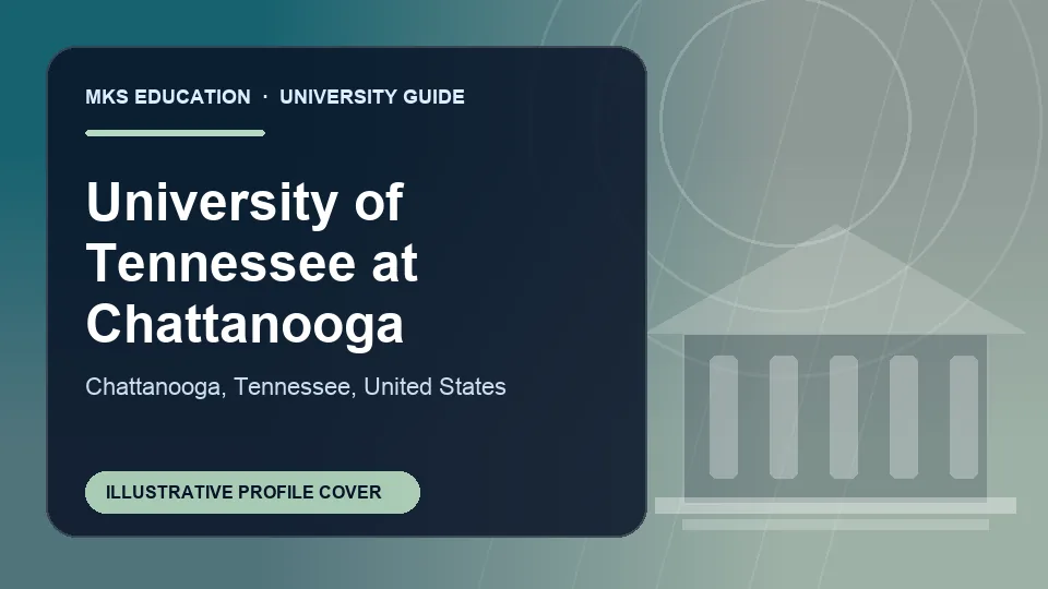 Illustrative MKS Education profile cover for University of Tennessee at Chattanooga in United States