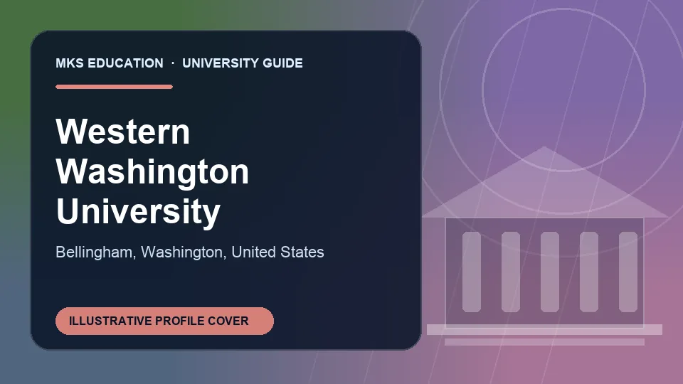 Illustrative MKS Education profile cover for Western Washington University in United States
