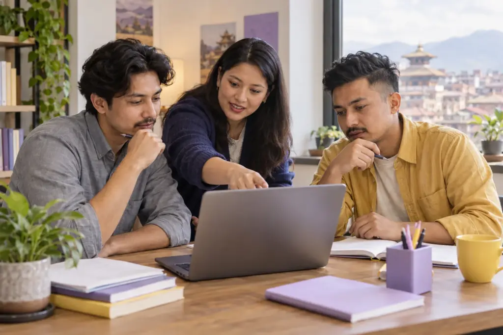 Study group examining alternative explanations for a GMAT argument