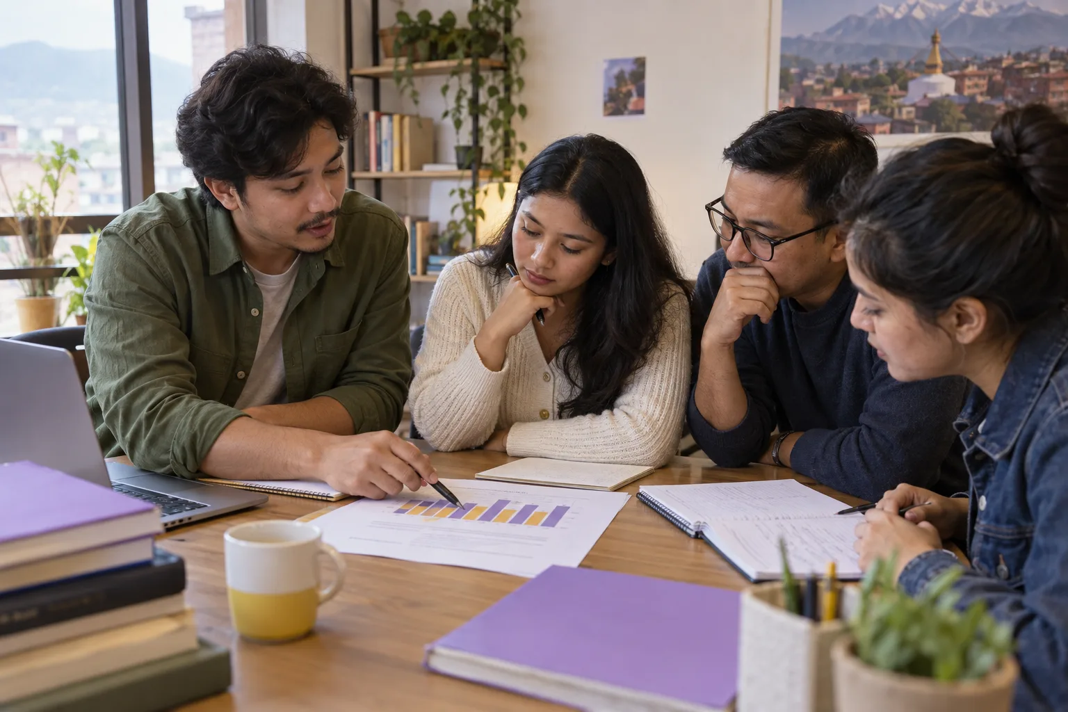 GMAT study group checking whether a graph supports one consistent answer
