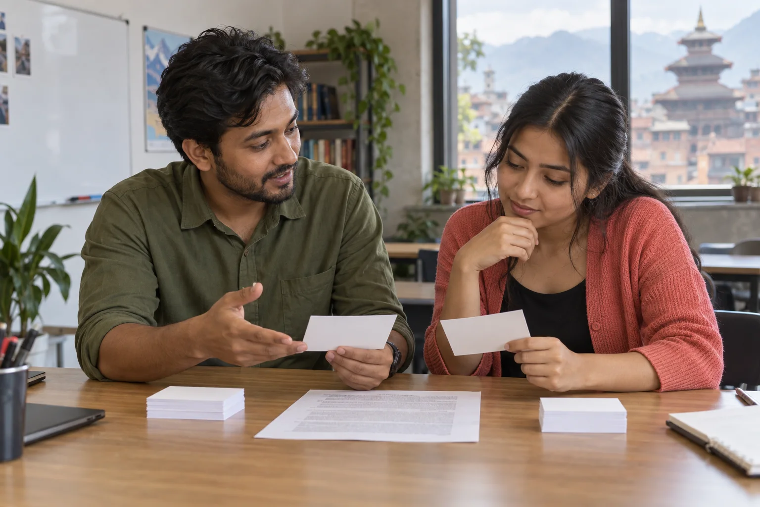 Tutor and student test new evidence against a GRE reading argument.