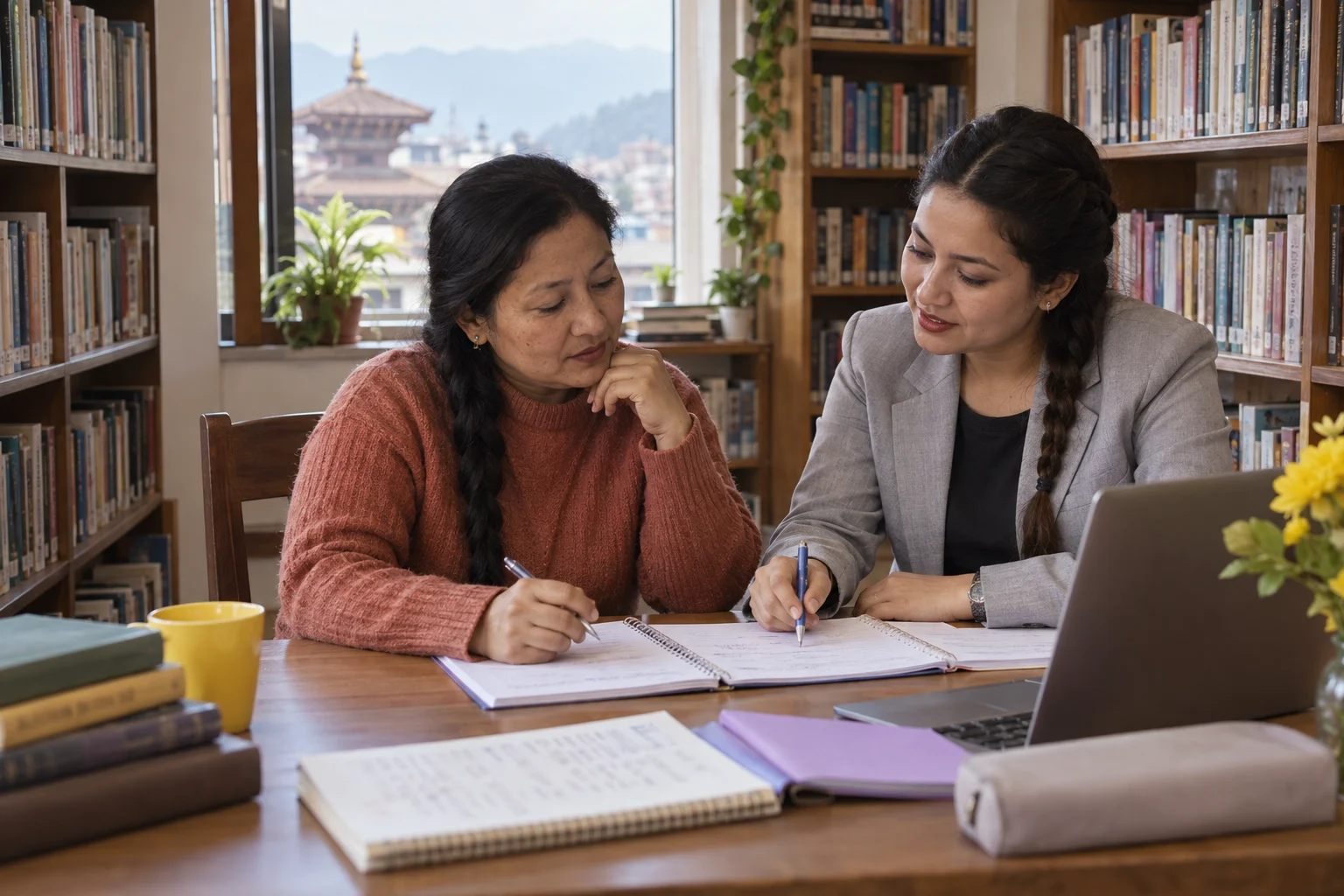 IELTS tutor and student review problem and solution essay ideas