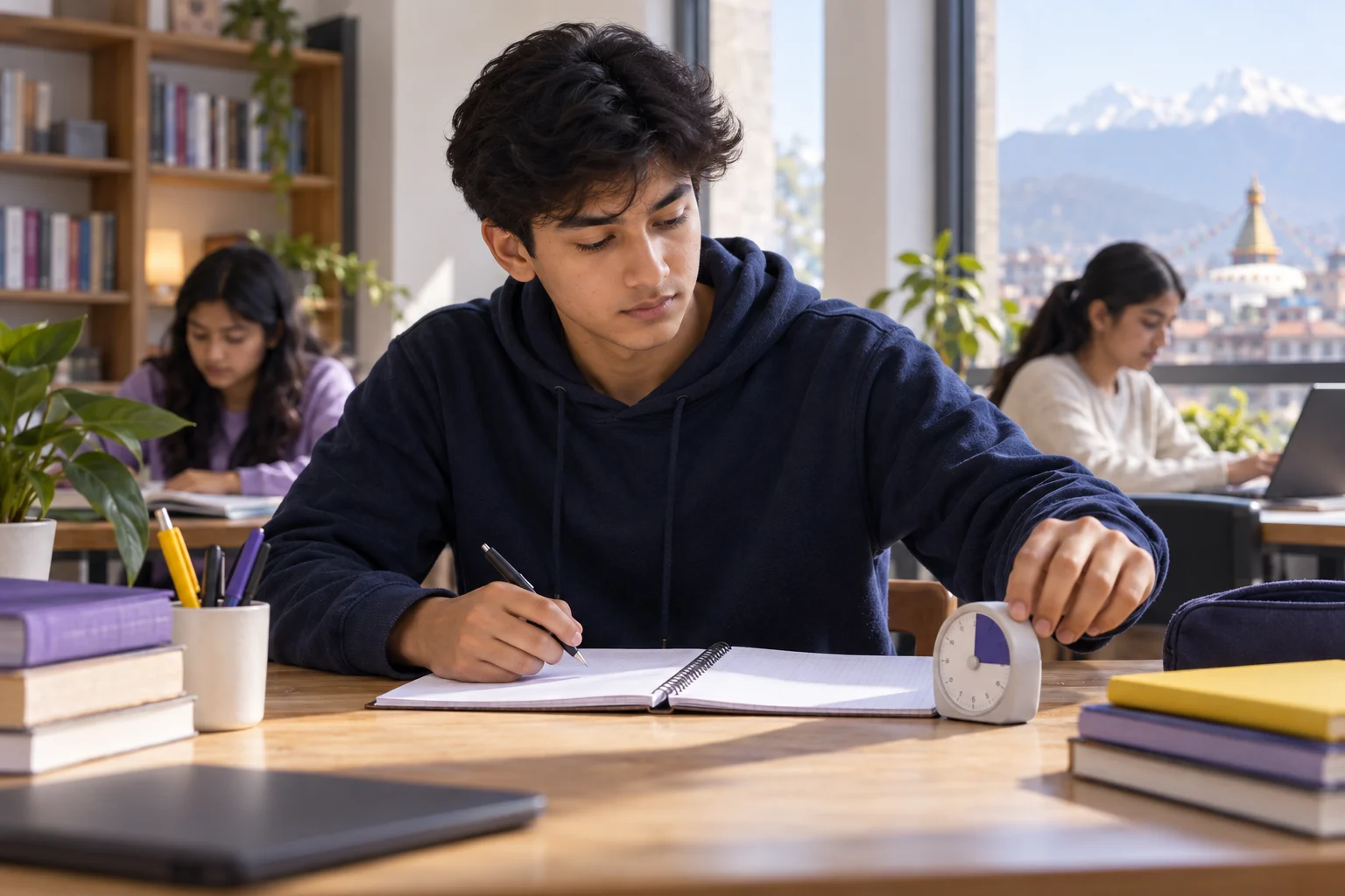 Teen learners compare timed SAT Module 2 practice results