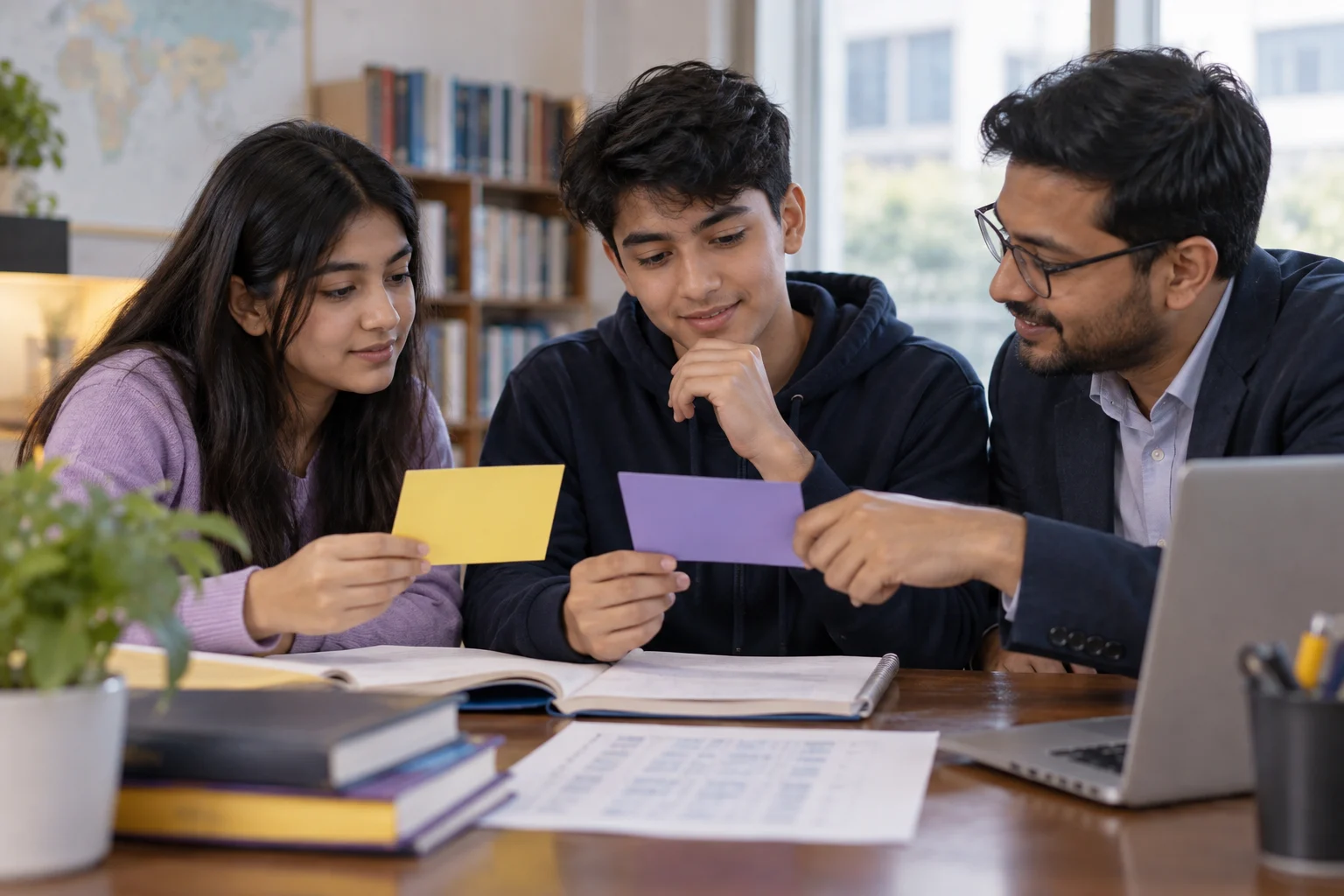 SAT student sets a score goal using benchmark notes